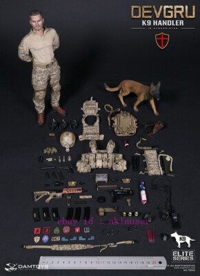 Damtoys 1/6 Dam78040 United States Devgru K9 Handler In
