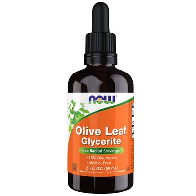 Olive Leaf Glycerite 2 OZ  by Now Foods