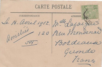 MONACO -- MONTE CARLO -- CPA -- Flucht auf dem Meer nach Roquebrune