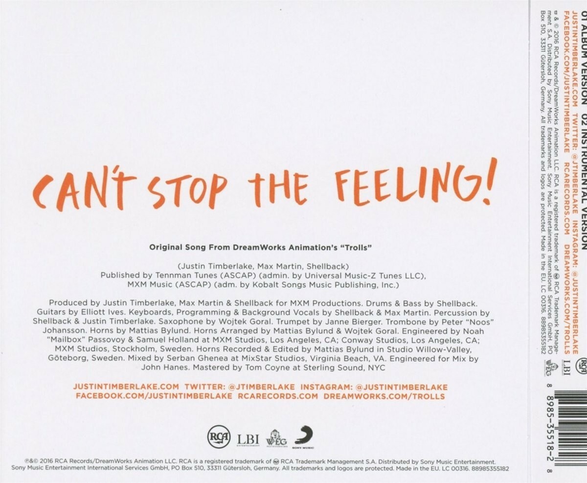 JUSTIN TIMBERLAKE - CAN