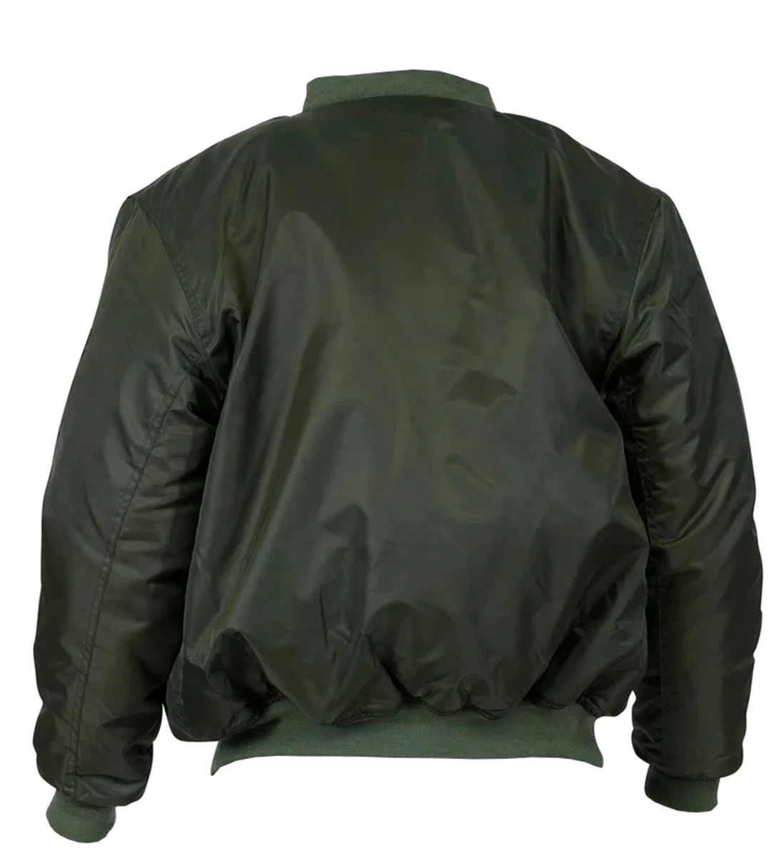 West Louis Style Flight Bomber Jacket Green / L | Male