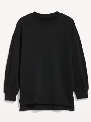 Old Navy Women Oversized Boyfriend Garment-Dyed Tunic