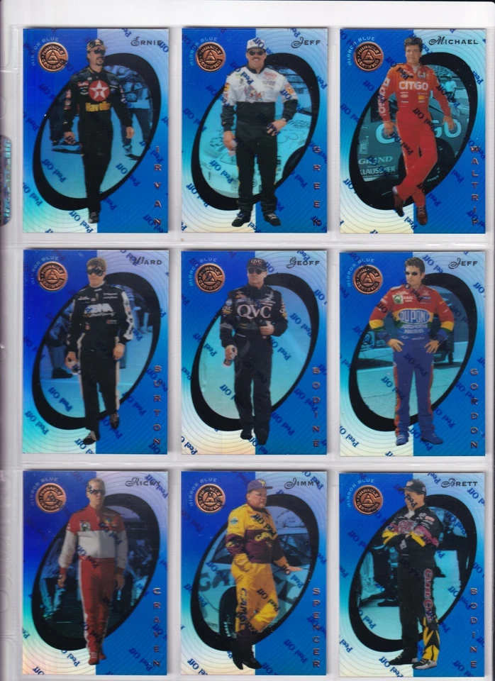 1997 Pinnacle Certified MIRROR BLUE PARALLEL #97 Bobby Labonte--ONE CARD ONLY! - Image 4 of 4