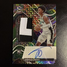 2021-22 Spectra Psychedelic Joshua Primo ROOKIE Patch Auto 13/25 AF