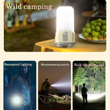99000000LM Super Bright Portable LED Camping Lantern Light Lamp USB Rechargeable