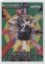 2018 Panini Prizm Instant Impact Green Prizm Mason Rudolph #II-8 0it8