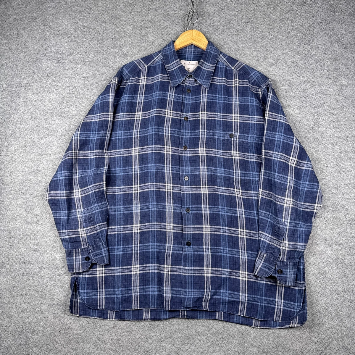 Ermenegildo Zegna Linen Solid Casual Button-Down Shirts for Men