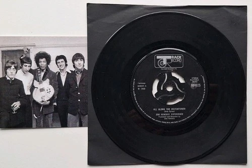 The Jimi Hendrix Experience"All Along The Watchtower"1968 Track  Original UK 7"