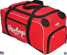 Rawlings COVERT Duffle Bag - Premium Baseball/Softball Gear Carrier, Multiple