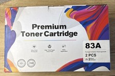 (2-Pack) 83A Compatible Toner Cartridge For HP CF283A- PLEASE READ description 