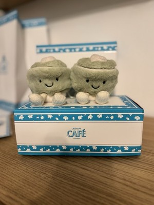 Jellycat Shanghai Exclusive 2025 Ool & Ong Teetassen mit Box #Neu mit Etikett