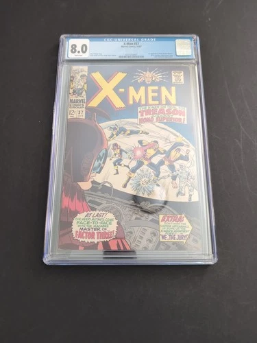 X-Men 37 Cgc 8.0 Graded Marvel Comic