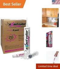 Color Sealant Caulk 6 Pack 9.5oz Silicone Flexible Match Paint Metals