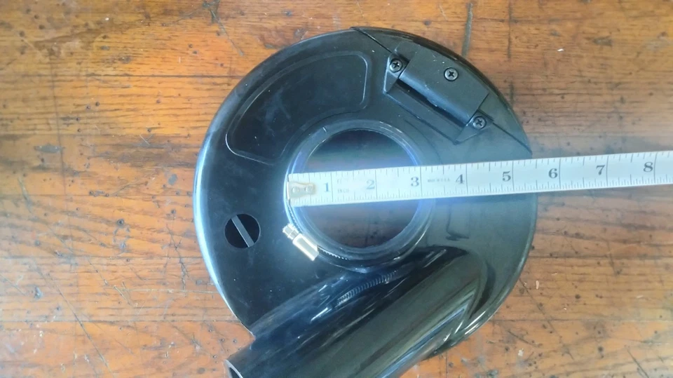 Cubierta antipolvo para amoladora de 9" para filtro de vacío Foto 2 de 2