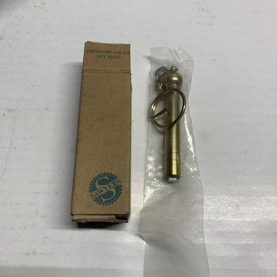NOS AVON SAWYERS ULTIMATE PRESSURE GAUGE KEY RING