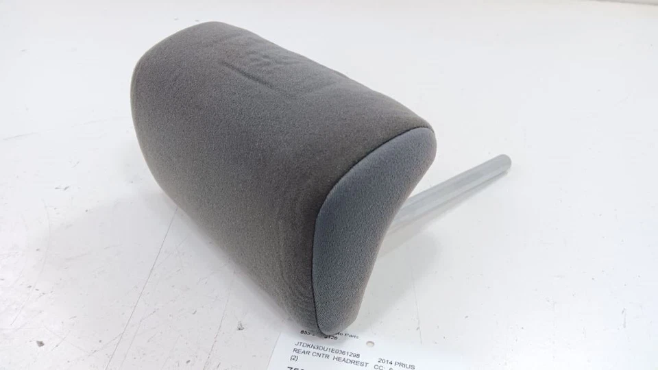 Encosto de cabeça Toyota Prius centro médio assento encosto de cabeça traseiro 2015 2014 2013 2012 - Imagem 3 de 4