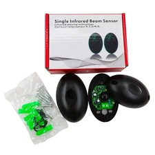 Photocell Sensor Beam for Sliding Gate Opener Infrared Safety Photo cell 12/24V