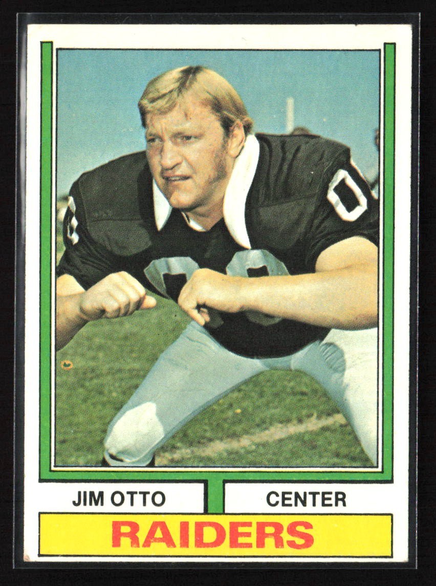 1974 Topps - Jim Otto #409