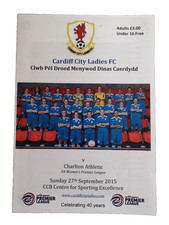 Cardiff City Ladies v Charlton Athletic Women - FAWPL  - 27.09.2015