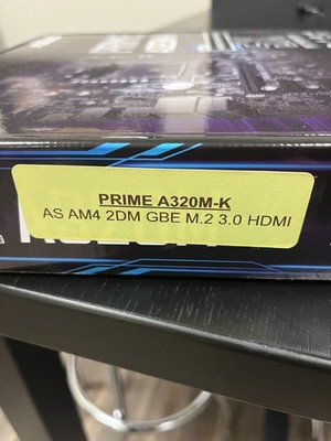 ASUS PRIME A320M-K AM4 Micro ATX Motherboard