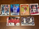 (6) card lot Shohei Ohtani 2020-2025 Topps Donruss Angels Dodgers MVP