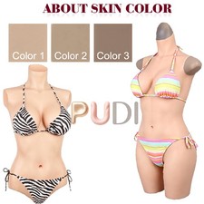 Silicone Crossdress Full Body Suit For Plus Size Female Body Suit Silicon Filled