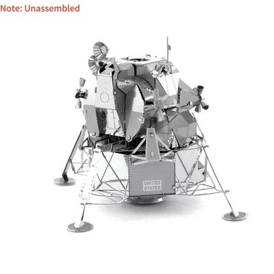8cm New DIY USA Apollo Lunar Module 1/50th Scale DIY Model Kit Toy Gift