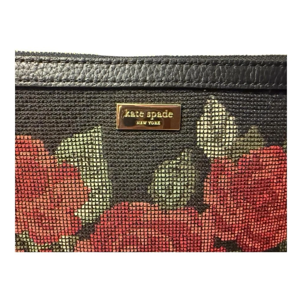 Kate Spade Rose Needlepoint Shayna Seely Lane Clutch - Image 2 of 4