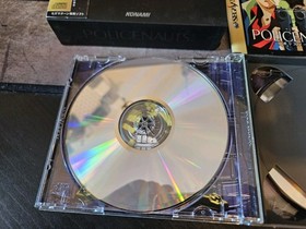 Konami Policenauts Sega Saturn Limited Edition Picture Book Stickers Tested