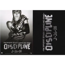 Janet Jackson poster Discipline - promo poster - 11 x 17 inches