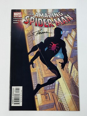 Amazing Spider-Man 409 DIRECT Signed by Inker Scott Hanna w/ COA 2003 VF/NM