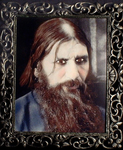 Haunted Spooky Rasputin Photo "Eyes Follow You" 