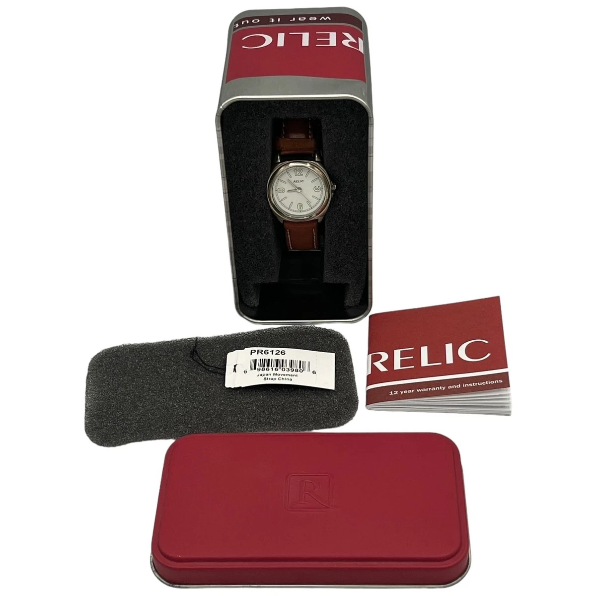 Relic Leather Women Wristwatches for sale | eBay