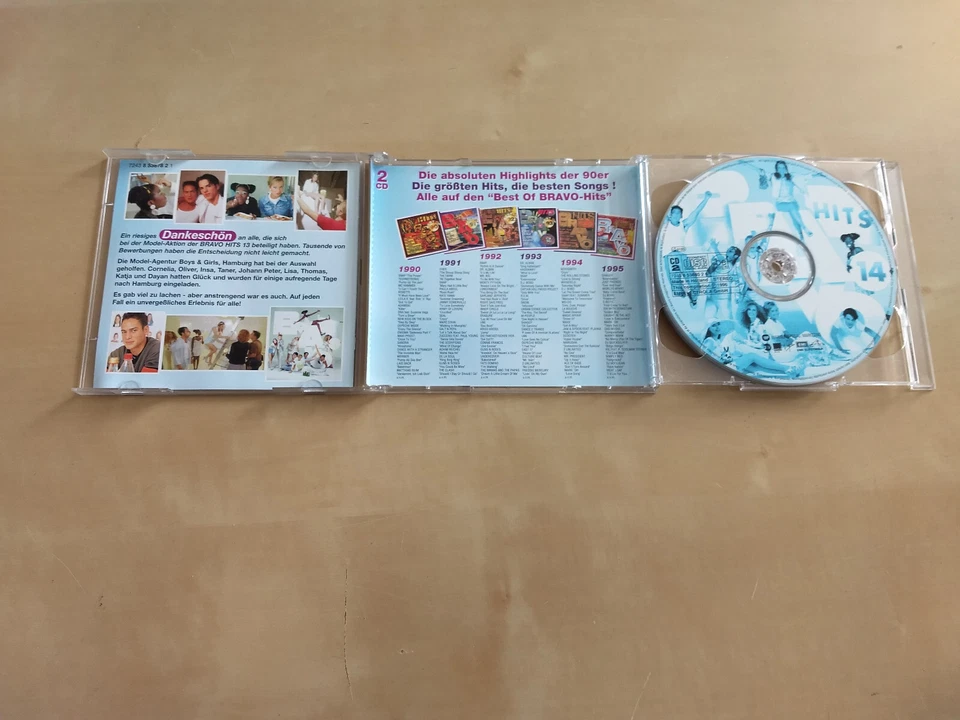 Bravo Hits 14 1996 2xCD Pop Rap, Euro House, Happy Hardcore, Synth-pop, Contempo - Bild 3 von 4