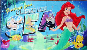 Disney Store Princess Ariel Pool Strandtuch Schonen Farben Unter Dem Meer 29 Ebay