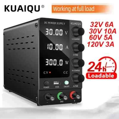 KUAIQU DC Labor-Netzgerät 30V 60V 120V Einstellbarer Spannungsregler D - Bild 1 von 4