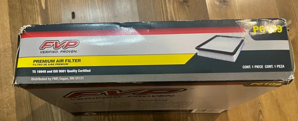 空气过滤器 FVP P6109 — 第 2/4 张图片