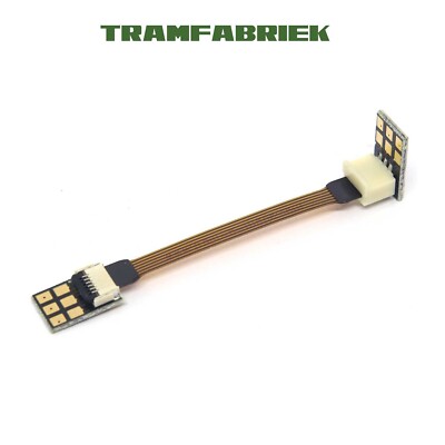 Flexverbinder 6PHV (flach + Eckanschluss) Modelleisenbahnen von Train-O-Matic 02020304