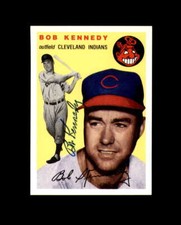 Bob Kennedy Signed 1994 1954 Topps Archives Cleveland Indians Autograph