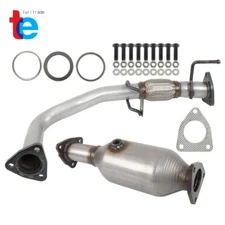 For 98-2002 Honda Accord 2.4L Exhaust Flex Pipe + Catalytic Converter Direct Fit
