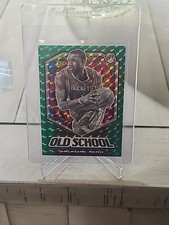 2019-20 Panini Mosaic Old School Mosaic Green #19 Tracy McGrady Rockets