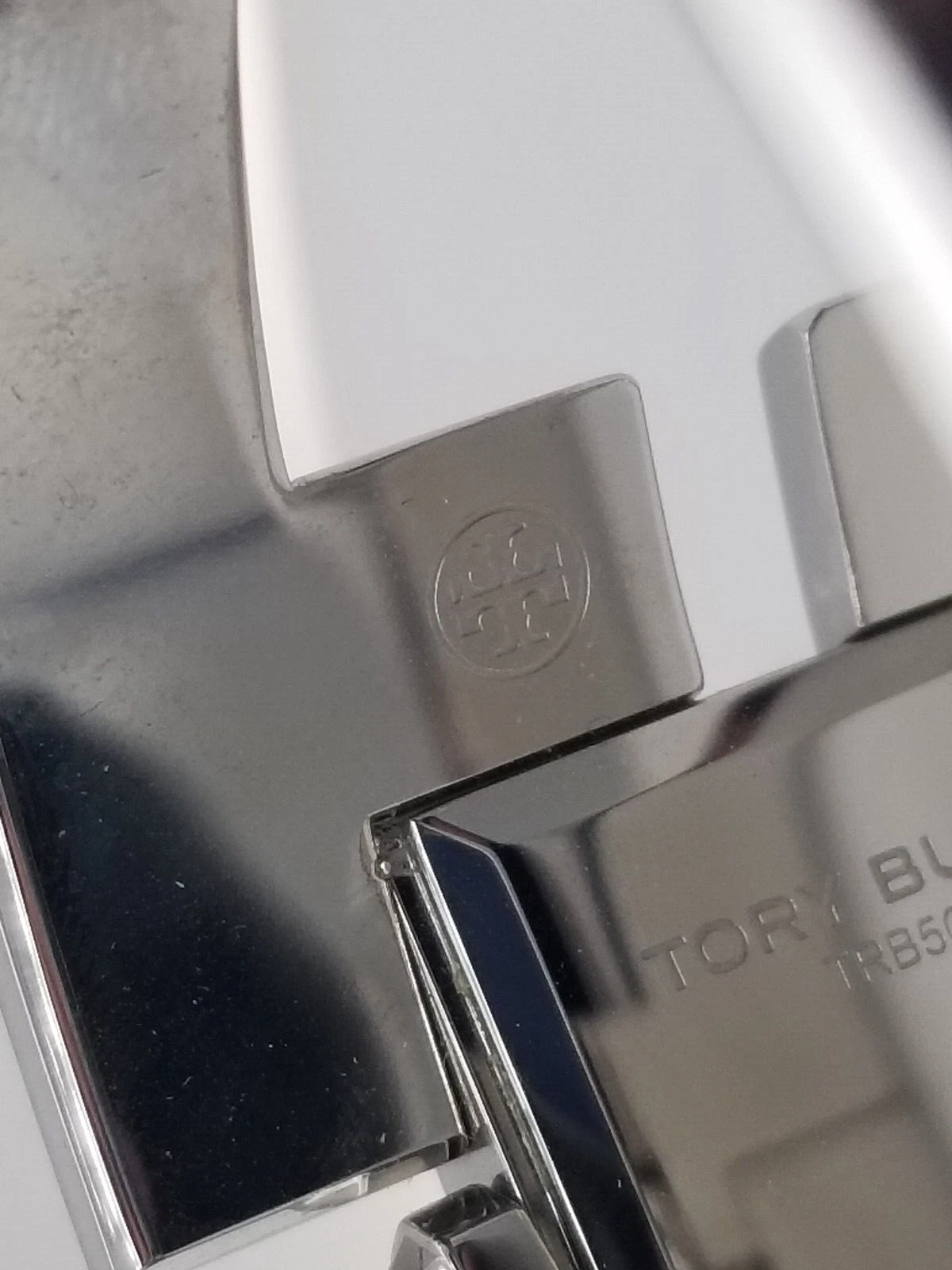 Orologio Tory Burch Sawyer TRB5004 Tono Argento *per Parti o Riparazioni*