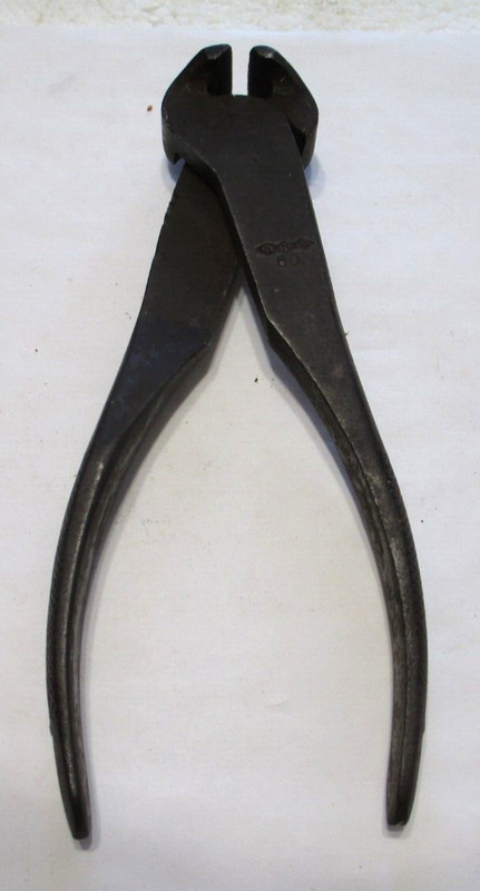 Utica Tools Vintage No 60 3 Diamond Logo Nippers