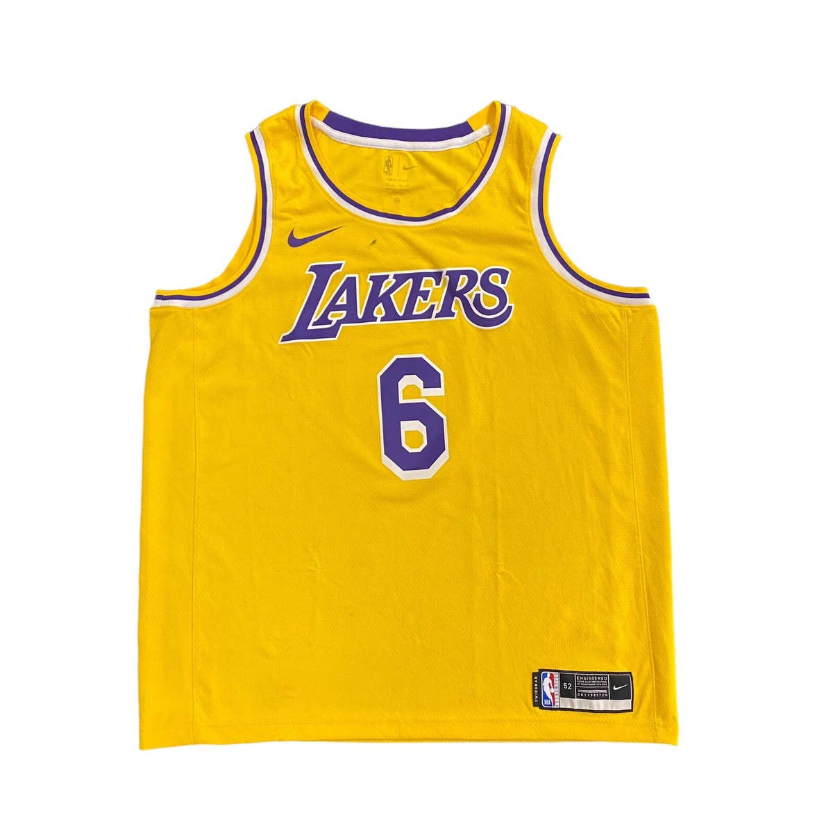 Nike NBA Lebron James Los Angeles Lakers Swingman Jersey Adult