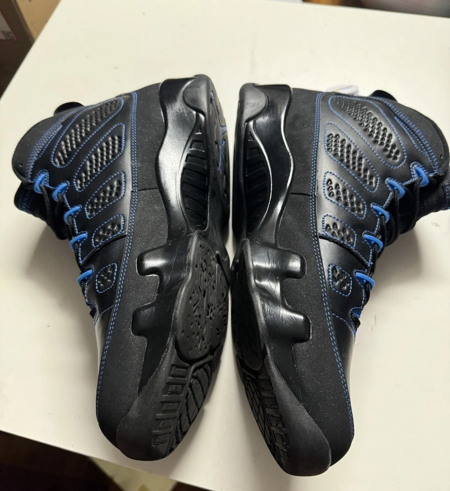 Air Jordan 9 Retro Negro Fondo Foto Azul Usado Talla 13 Foto 2 de 4