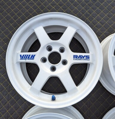 RAYS VOLK RACING wheels 15inch 7J +48 7.5J +48 4pcs Beautiful! JDM Rare