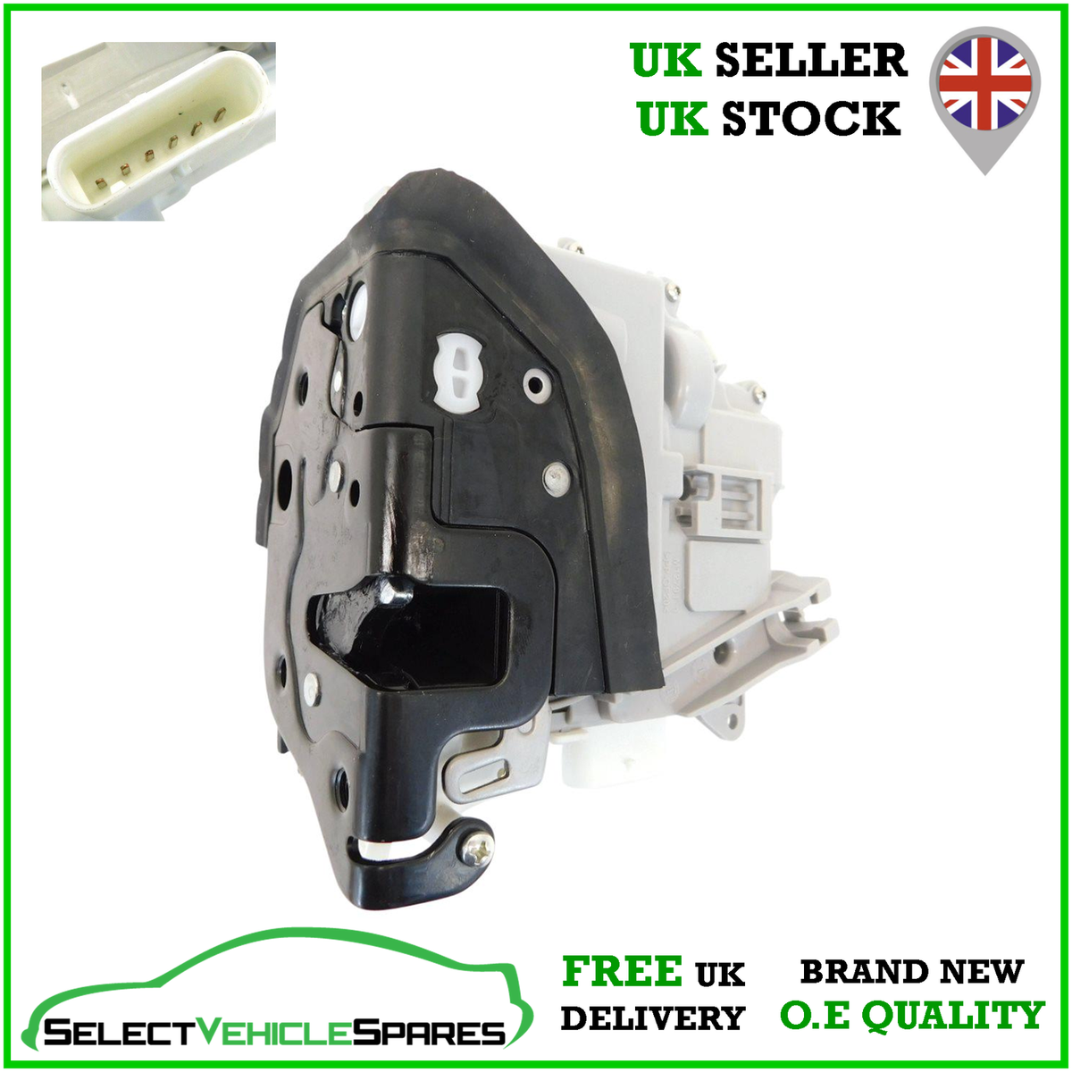 Artudatech Front Drivers Right Door Lock Actuator 8J2837016A for Audi