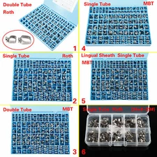 Dental Orthodontic Buccal Single Double Tubes Molar Bands Roth/MBT/Separator ew