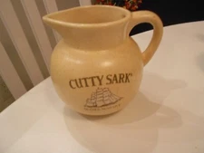 CUTTY SARK SCOTS WHISKY PITCHER 4 1/4" X 4 1/2" X 3 3/4" 