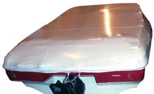 Boat, Marine, Construction Shrink Wrap 14’ Wide By The Foot -White-